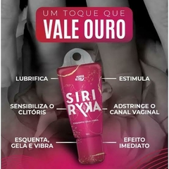 SIRI RYKA GEL COMESTÍVEL ESQUENTA, GELA E VIBRA 18G PEPPER BLEND