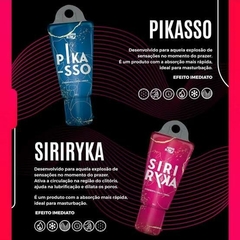 kit Pikasso e Siririka GEL COMESTÍVEL ESQUENTA, GELA E VIBRA 18G PEPPER BLEND - comprar online