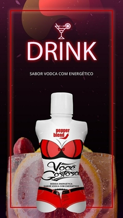 VOCÊ GOSTOSA BEBIDA ENERGÉTICA DE SABOR 50ML PEPPER BLEND