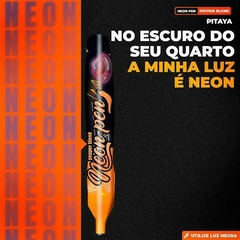 NEON PEN CANETA COMESTÍVEL BRILHA EM LUZ NEGRA 20G PEPPER BLEND - comprar online