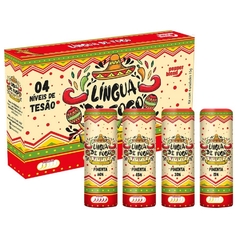 LÍNGUA DE FOGO KIT COM 4 GÉIS COMESTÍVEIS 12G PEPPER BLEND - comprar online