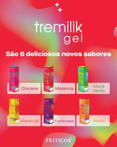 TREMILIK GEL VIBRADOR LÍQUIDO BEIJÁVEL 15G FEITIÇOS - comprar online