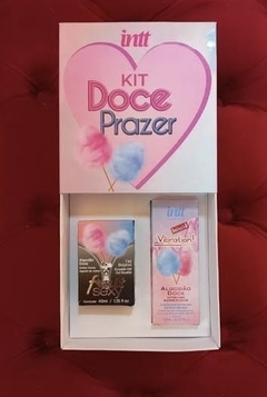 KIT DOCE PRAZER COM 1 FRUIT 40G E 1 VIBRATION 17 ML INTT - comprar online