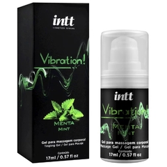 VIBRATION - Gel Intimo Potencializador Vibration Menta Intt 17g - comprar online