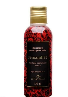 SENSUALIZE ÓLEO CORPORAL DE MASSAGEM 120ML SOFISTICATTO - comprar online