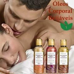 ÓLEO CORPORAL BEIJÁVEL PARA MASSAGEM 120ML LINHA PASSION SOFISTICATTO