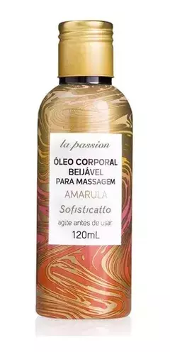 ÓLEO CORPORAL BEIJÁVEL PARA MASSAGEM 120ML LINHA PASSION SOFISTICATTO na internet