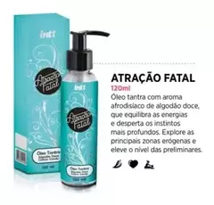 ATRAÇÃO FATAL ÓLEO PARA MASSAGEM TANTRA AROMA ALGODÃO DOCE 120ML INTT na internet