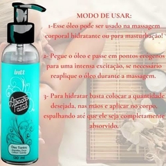 ATRAÇÃO FATAL ÓLEO PARA MASSAGEM TANTRA AROMA ALGODÃO DOCE 120ML INTT - Sensação do Prazer Sex Shop Em Goiânia