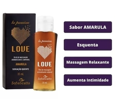 ÓLEO PARA MASSAGEM (BEIJÁVEL) HOT/ GEL COMESTÍVEL LOVE - 35ML - SOFISTICATTO na internet