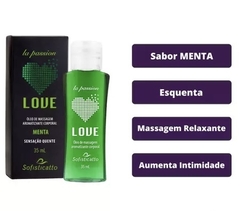 ÓLEO PARA MASSAGEM (BEIJÁVEL) HOT/ GEL COMESTÍVEL LOVE - 35ML - SOFISTICATTO - comprar online