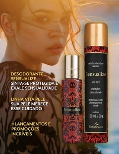 SENSUALIZE DESODORANTE ÍNTIMO FEMININO AEROSSOL 100ML SOFISTICATTO - comprar online