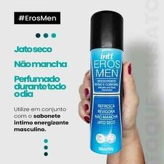 EROS MEN DESODORANTE ÍNTIMO CORPORAL MASCULINO 166ML INTT na internet