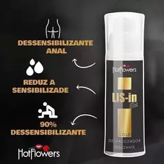 LIS-IN GEL DESSENSIBILIZANTE ANAL 30G HOT FLOWERS na internet