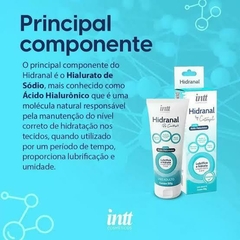 HIDRANAL LUBRIFICANTE HIDRATANTE ANAL COM ÁCIDO HIALURÔNICO 50G BY CASTROPIL INTT - comprar online