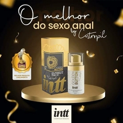 GOLDEN BUTTON GEL FACILITADOR ANAL COM MICROPARTÍCULAS DE OURO 23K BY CASTROPIL 17ML INTT