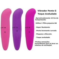 VIBRADOR PONTO G AVELUDADO IMPORT - comprar online