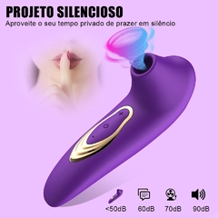 Imagem do WOMAN SUCTION SUGADOR DE CLITÓRIS COM 10 NÍVEIS DE ONDAS DE PRESSÃO RECARREGAVEL USB