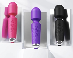 MINI TOY VIBRADOR VARINHA MÁGICA COM 20 MODOS DE VIBRAÇÕES E 8 NÍVEIS E VELOCIDADE