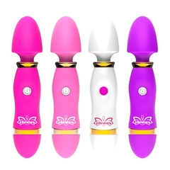 MINI MASSAGEADOR VARINHA MÁGICA COM 12 FUNÇÕES DE VIBRAÇÃO ME AME SEX TOYS