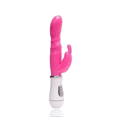 VIBRADOR FEMININO COM PLUG LATERAL THUMPER PONTO G COM 8 FUNÇÕES PILHA VIP MIX - comprar online