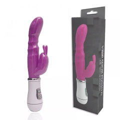 VIBRADOR FEMININO PONTO G COM PLUG LATERAL COM 8 FUNÇÕES RECARREGAVEL na internet