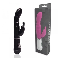 VIBRADOR FEMININO PONTO G COM PLUG LATERAL COM 8 FUNÇÕES RECARREGAVEL - comprar online