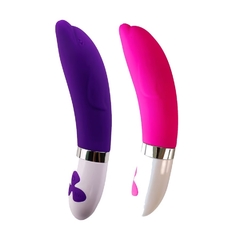 VIBRADOR PONTO G EM FORMATO DE GOLFINHO COM 15 MODOS DE VIBRAÇÃO E 3 INTENSIDADES RECARREGAVEL VIP MIX