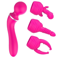 GRACEFUL MAGIC WAND VIBRADOR VARINHA COM 10 MODOS DE VIBRAÇÃO RECARREGAVEL OUR MOMENT IMPORT - Sensação do Prazer Sex Shop Em Goiânia