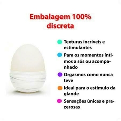 EGG MASTURBADOR MASCULINO MAGICAL KISS (ovinho) na internet