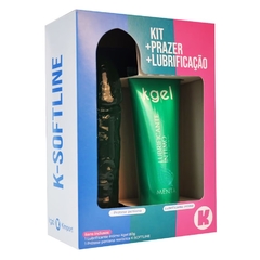 KGEL SOFTLINE KIT LUBRIFICANTE ÍNTIMO AROMÁTICO 80G E PRÓTESE PENIANA 15,5X3,7CM K IMPORT E EXPORT na internet