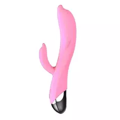 VIBRADOR PONTO G EM FORMATO DE GOLFINHO COM 8 MODOS DE VIBRAÇÃO E 3 INTENSIDADES RECARREGAVEL VIP MIX - (cópia) - comprar online