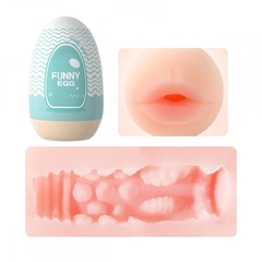 FUNNY EGG MASTURBADOR MASCULINO FORMATO VAGINA EM CYBERSKIN VIP MIX na internet