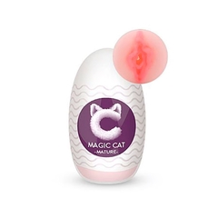 MAGIC CAT EGG EM CYBERSKIN FORMATO VAGINA SEXY IMPORT - Sensação do Prazer Sex Shop Em Goiânia