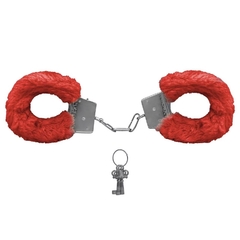 ALGEMAS DE METAL REVESTIDA COM PELÚCIA FUR LOVE CUFFS - comprar online