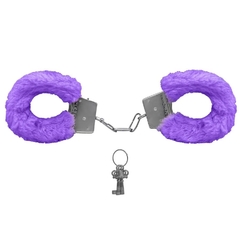 ALGEMAS DE METAL REVESTIDA COM PELÚCIA FUR LOVE CUFFS - Sensação do Prazer Sex Shop Em Goiânia