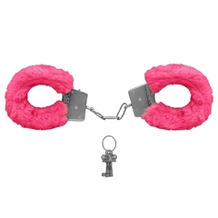 ALGEMAS DE METAL REVESTIDA COM PELÚCIA FUR LOVE CUFFS - loja online