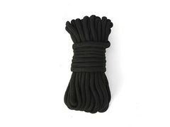 CORDA SADO 10 METROS - BONDAGE ROPE - PRETO - IMPORTADO