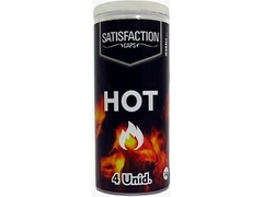 BOLINHA EXCITANTE HOT (COM 4 UNIDADES) - SATISFACTION