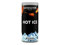 BOLINHA EXCITANTE HOT/ICE (COM 4 UNIDADES) - SATISFACTION