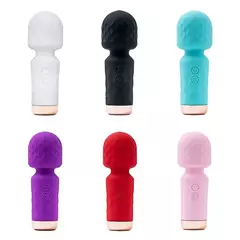 HERO MINI VIBRADOR VARINHA MÁGICA COM 10 MODOS DE VIBRAÇÕES E 8 NÍVEIS E VELOCIDADE