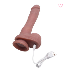 Pênis Protese Vibrador Ventosa 10 Modos App Youvibe Recarregavel - comprar online