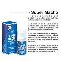 Super Macho o pode do azul pomada 17 ml - intt na internet