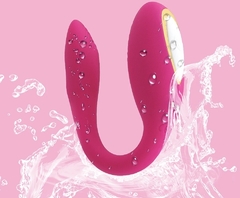 VIBRADOR SEM FIO DE CASAL COM CONTROLE REMOTO USB - comprar online