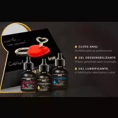 Kit Meu Primeiro Anal (dessensibilizante + gloss + lubrificante) - Intt