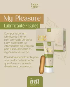 Kit My Pleasure By Laura Muller (LUBRIFICANTE + MINI BULLET) - Intt - comprar online