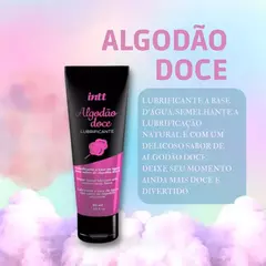 LUBRIFICANTE A BASE DE ÁGUA SABOR ALGODÃO DOCE HOT - 50ML INTT na internet