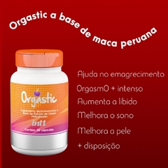 ORGASTIC SUPLEMENTO MULTIVITAMÍNICO E MINERAL A BASE DE EXTRATO DE CACAU HIDROLISADO INTT - comprar online