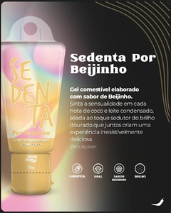 SEDENTA POR SENSAÇÃO GEL COMESTÍVEL SABOR BEIJINHO - 18G PEPPER BLEND