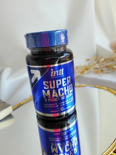 SUPER MACHO O PODER DO AZUL CÁPSULAS POTENCIALIZADOR MASCULINO INTT - comprar online